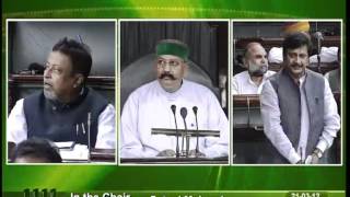 Budget Railways for 2012-13: Sh. Ganesh Singh: 21.03.2012
