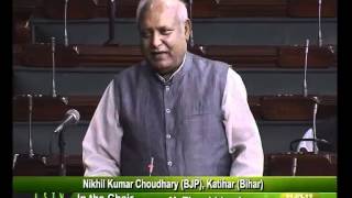 Matters of Urgent Public Importance: Sh. Nikhil Kumar Choudhary: 21.03.2012