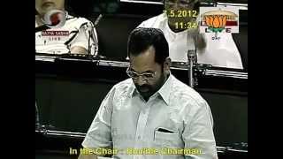 During question hour: Sh. Mukhtar Abbas Naqvi: 05.07.2012:LQ