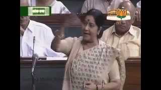 Occasion of 60 Years Journey of  Parliament: Smt. Sushma Swaraj: 13.05.2012: LQ