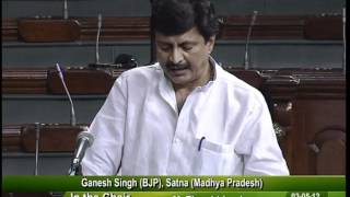 Matters of Urgent Public Importance: Sh. Ganesh Singh: 03.05.2012