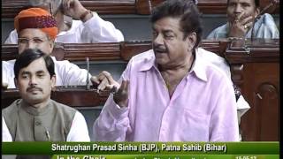 Need to bring comprehensive policy changes in Civil Aviation : Sh. Shatrughan Sinha: 15.05.2012