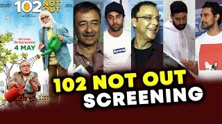 102 Not Out Special Screening | Ranbir Kapoor, Rajkumar Hirani, Abhishek Bachchan, R. Balki