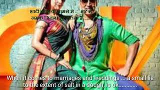 KHILADI 786       Hindi  movie  dialogues with English subtitles      music and  songs