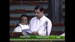 Railways Property Amendment Bill, 2011: Sh. Pralhad Venkatesh Joshi: 17.05.2012