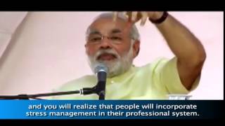 Shri Narendra Modi's speech on Power of Yoga at Lakulish Yoga University [with English Subtitle]