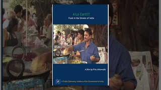 A La Cart Alimentaire dans les rues de l'Inde - A la Carte La Cuisine Excitante