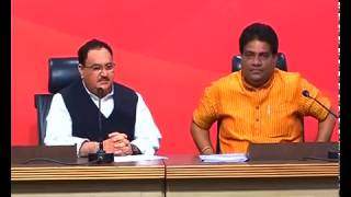 Press Conference by Shri J.P Nadda at BJP HQ - 12.03.2017