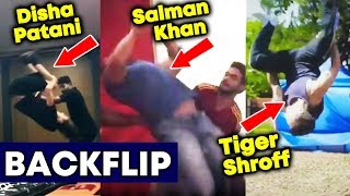 BEST BACKFLIP - Salman Khan, Tiger Shroff, Disha Patani