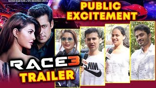 RACE 3 TRAILER | Salman Khan FANS EXCITED | Public Reaction