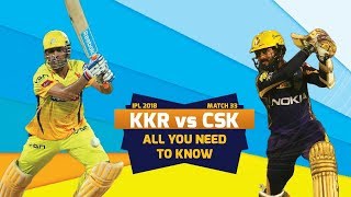IPL 2018: Match 33, KKR vs CSK: Match Preview