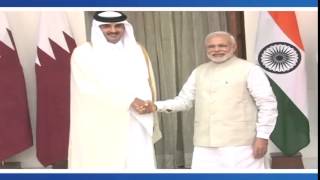 ​Visit of the Emir of the State of Qatar to India  Exchange of Documents