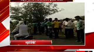 हनुमानगढ़ - सड़क पर अनियंत्रित होकर ट्रैक्टर पलटा - tv24