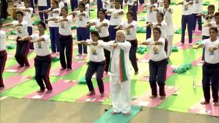 International Yoga Day PM Modi at Rajpath