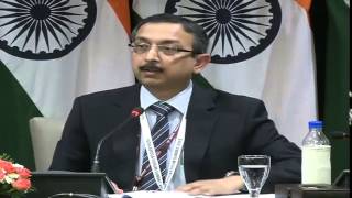 Media Briefing on 3rd India-Africa Forum Summit - Day 3 (October 28, 2015)