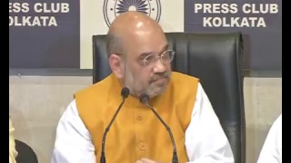 Press Conference by Shri Amit Shah in Kolkata, West Bengal : 26.04.2017