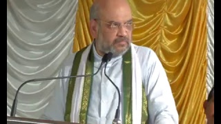 Shri Amit Shah addresses Booth committee Meeting in Chenkalchoola, Trivandrum