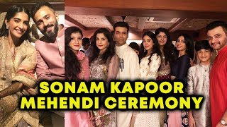 Bollywood Celebs At Sonam Kapoor Mehendi Ceremony FULL VIDEO