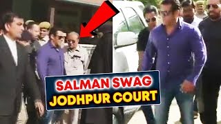 Salman Khan Spotted Outside Jodhpur Court | Blackbuck Case Hearing