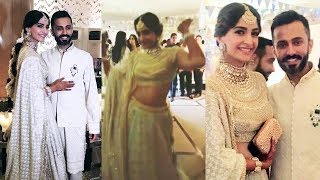 (Video) Sonam Kapoor Dancing On Her Mehendi And Sangeet