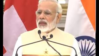 Joint Press Statements by PM Shri Narendra Modi and Swiss President Mrs. Doris Leuthard in New Delhi