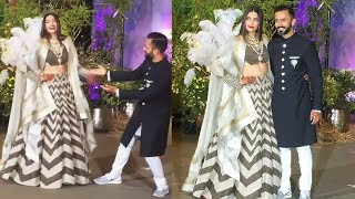 Sonam Kapoor & Anand Ahuja GRAND ENTRY At Wedding Reception