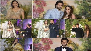 Sonam Kapoor And Anand Ahuja Reception Pictures With Bollywood Stars