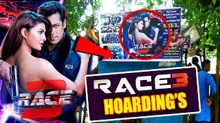 Salman Khan's RACE 3 PROMOTIONS BEGINS | Hoardings Everywhere