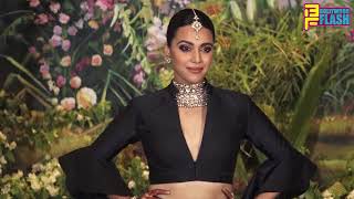 Swara Bhaskar Hot Outfit At Sonam Kapoor Reception Night Party