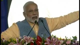 PM Modi's speech at inauguration of Ro-Ro ferry service & cattle feed plant in Ghogha, Gujarat