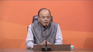 Press Conference by Shri Arun Jaitley at BJP Central Office, New Delhi : 25.10.2017
