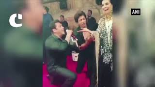 Sonam Kapoor reception: SRK-Salman’s ‘Karan-Arjun moment’ will surely make your day!