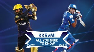 IPL 2018: Match 41, KKR vs MI - All you need to know