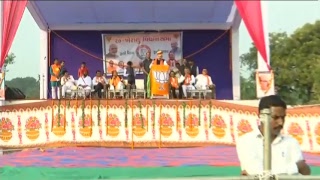 Shri Amit Shah addresses public meeting in Mehsana, Gujarat : 07.12.2017