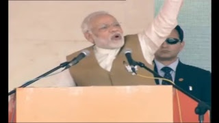 PM Shri Narendra Modi addresses public meeting in Kalol, Gujarat : 08.12.2017