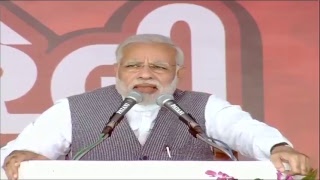 PM Shri Narendra Modi addresses public meeting in Palanpur, Gujarat :  10.12.2017