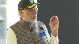 PM Shri Narendra Modi's speech at dedication of submarine INS Kalvari to the Nation at Mumbai