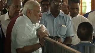 PM Shri Narendra Modi's interaction with victims of Ockhi in Thiruvananthapuram, Kerala