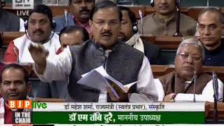 Dr. Mahesh Sharma's reply on Ancient Monuments & Archaeological Sites and Remains (Amend.)Bill 2017