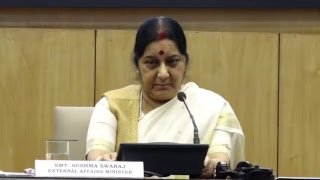 Annual Press Conference by EAM on completion of 3 years of Government