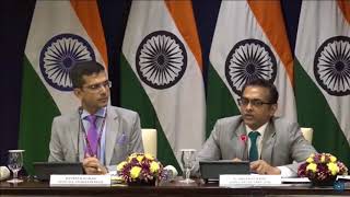 Media Briefing on State Visit of French President to India