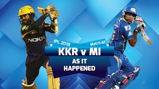 IPL 2018: Match 41, KKR vs MI: Review