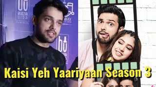 Parth Samthaan Exciting Interview -  Kaisi Yeh Yaariyaan Season 3