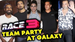 RACE 3 TRAILER Announcement PARTY AT Salman Khan's Galaxy Apartment | Jacqueline, Bobby Deol