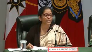 Defence Minister Nirmala Sitharaman's press conference over security situation in Jammu
