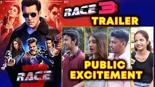 RACE 3 TRAILER On 15th May | Salman Khan FANS EXCITED | Public Reaction