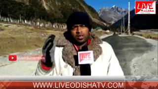 Winter season Gangtok Town : Coverage live odisha Repoter