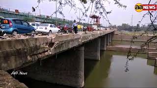 Old Yamuna Bridge Wajirabad Delhi .