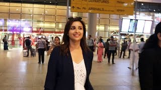 Parineeti Chopra SPOTTED At Mumbai International Airport