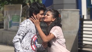 Kid Kissing Prank India - Asking Strangers for Kiss/Hug to Raise Money | TamashaBera